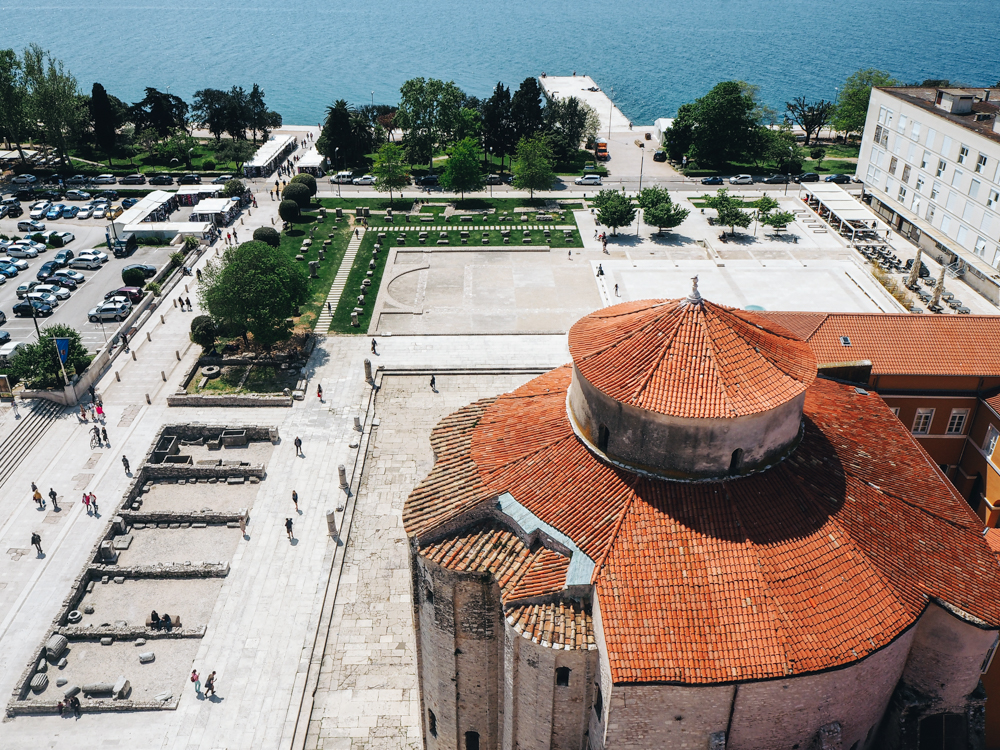 View from the Bell Tower, Zadar