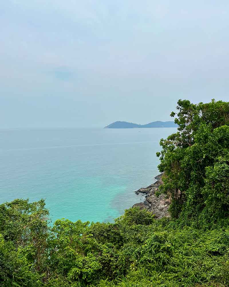 Ao Prao beach - Koh Samet area for watching sunset