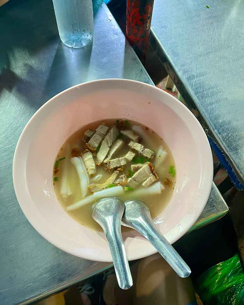 Bangkok 3 day itinerary - food tour