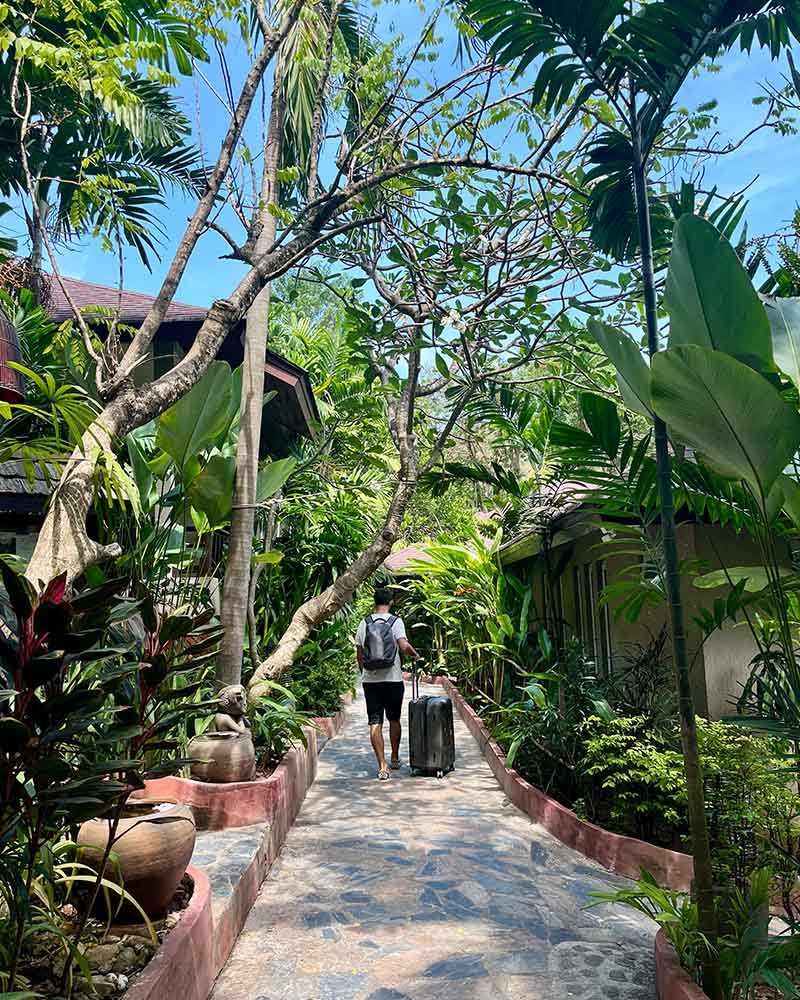 Samet Villa Resort at Cool beach Ao Phai beach in Koh Samet