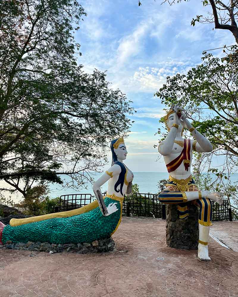 What to do in Koh Samet - check out the weird statues